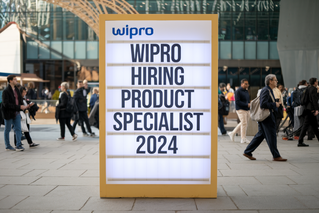 Wipro Hiring Production Support Specialist 2024